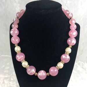 Vintage Rare Hattie Carnegie signed Bead Necklace